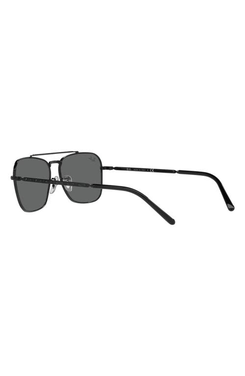 Ray Ban Ray-ban New Caravan 58mm Square Sunglasses In Black