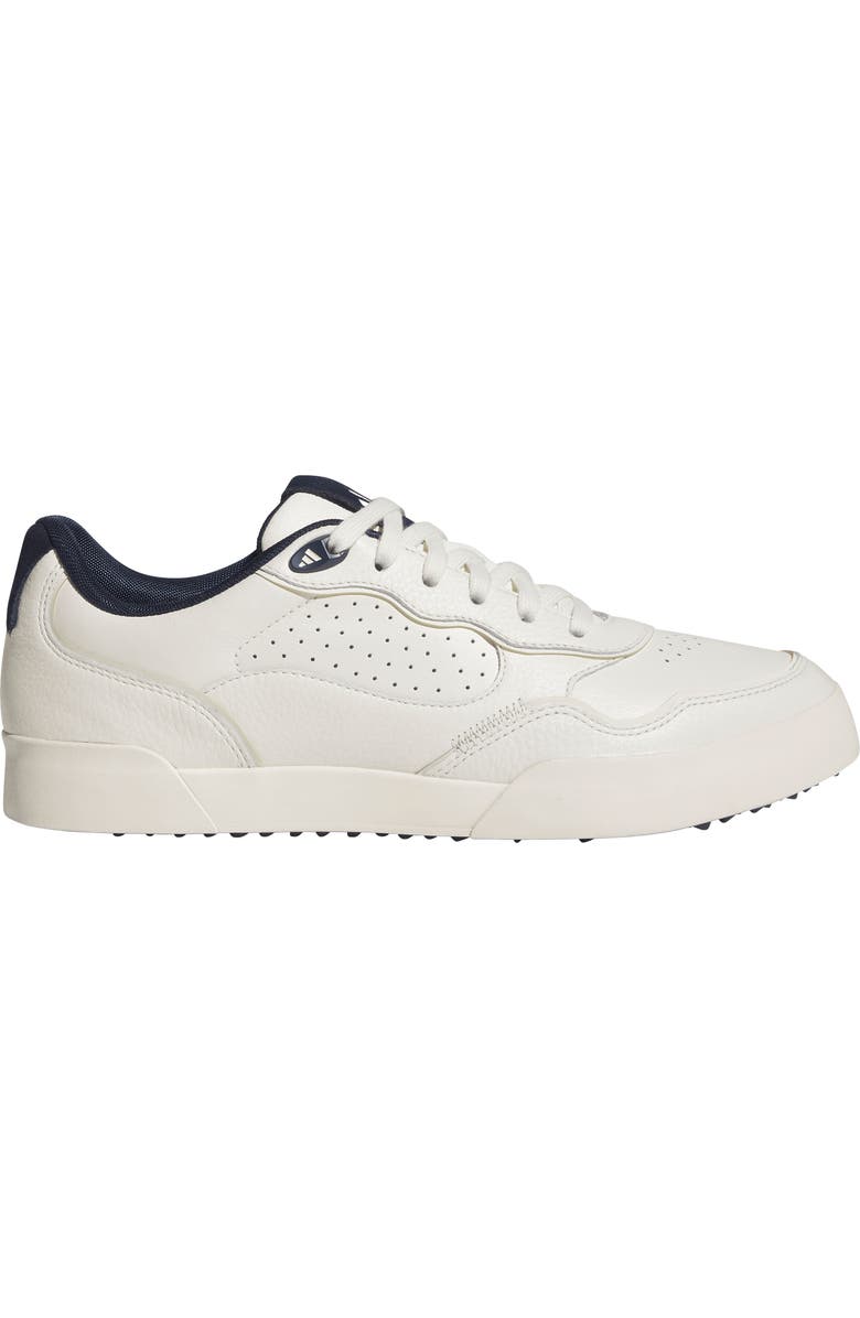 adidas Retrocross 25 Spikeless Golf Shoe, Alternate, color, White/ Indigo