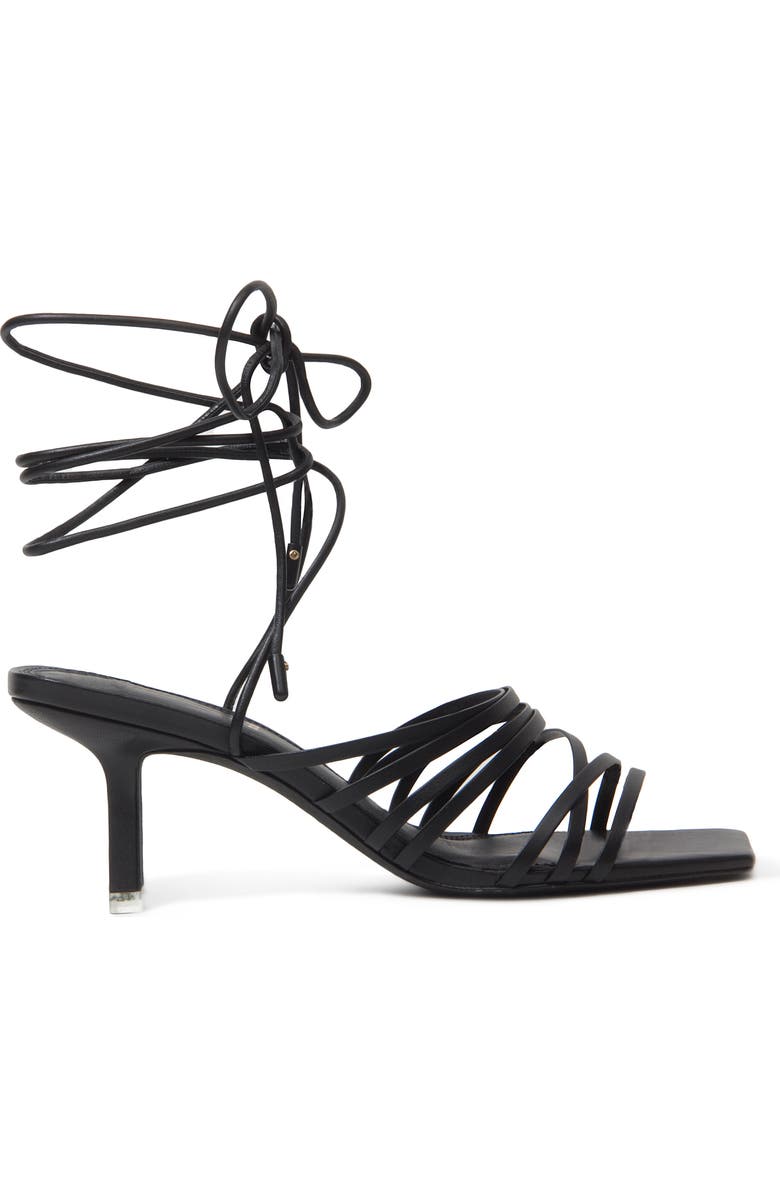 BLACK SUEDE STUDIO Franca Strappy Sandal, Alternate, color,