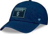 FANATICS Women's Fanatics  Deep Sea Blue Seattle Kraken Authentic Pro Rink Adjustable Hat