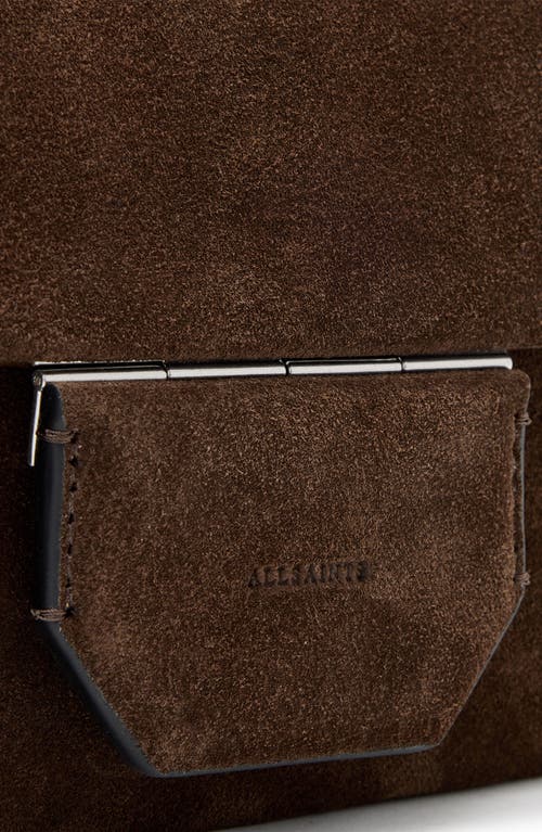 Allsaints Jupiter Suede Crossbody Bag