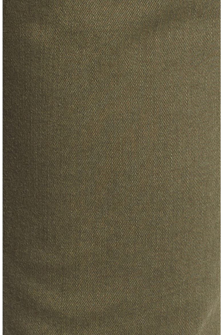 Stretch Cotton Skinny Jeans, Alternate, color, OLIVE