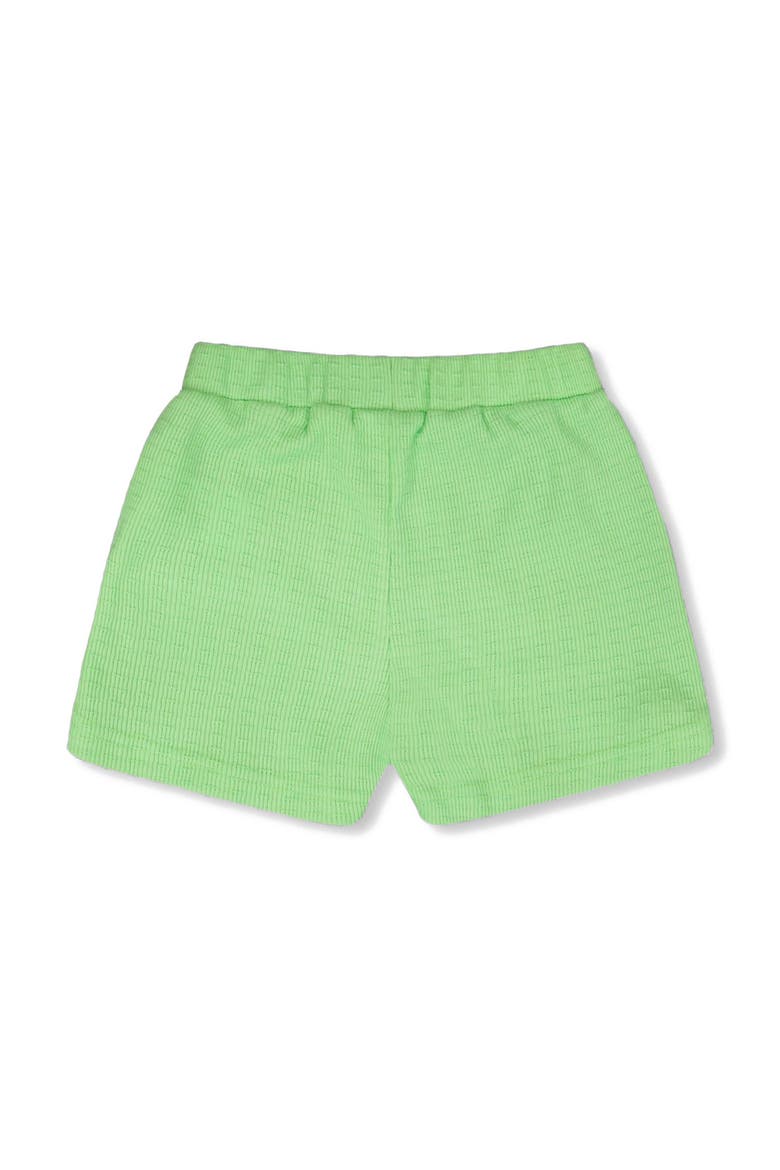 Crinkle Jersey Elastic Waist Shorts, Alternate, color, Mint Green