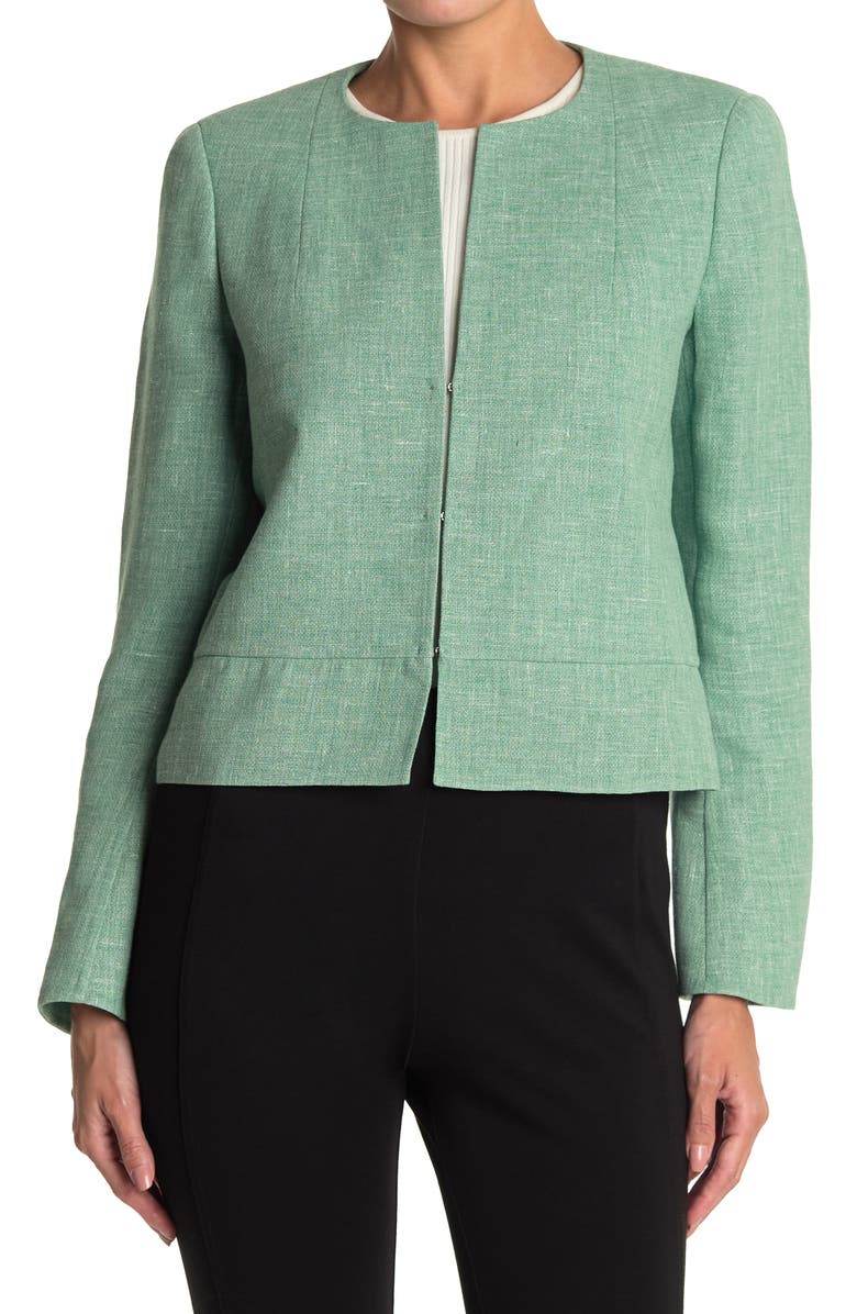 Akris Sally Long Sleeve Jacket, Main, color, 