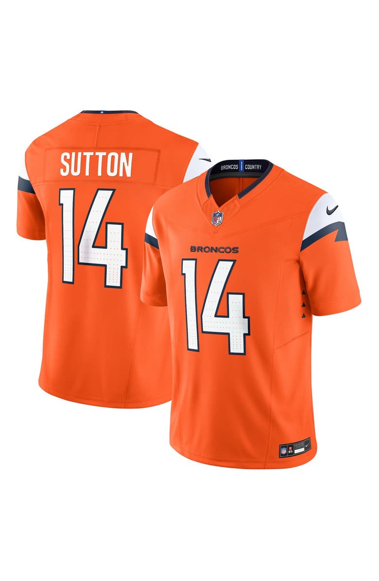 Nike Men's Nike Courtland Sutton Orange Denver Broncos Mile High Collection Vapor F.U.S.E. Limited Jersey, Main, color, Orange