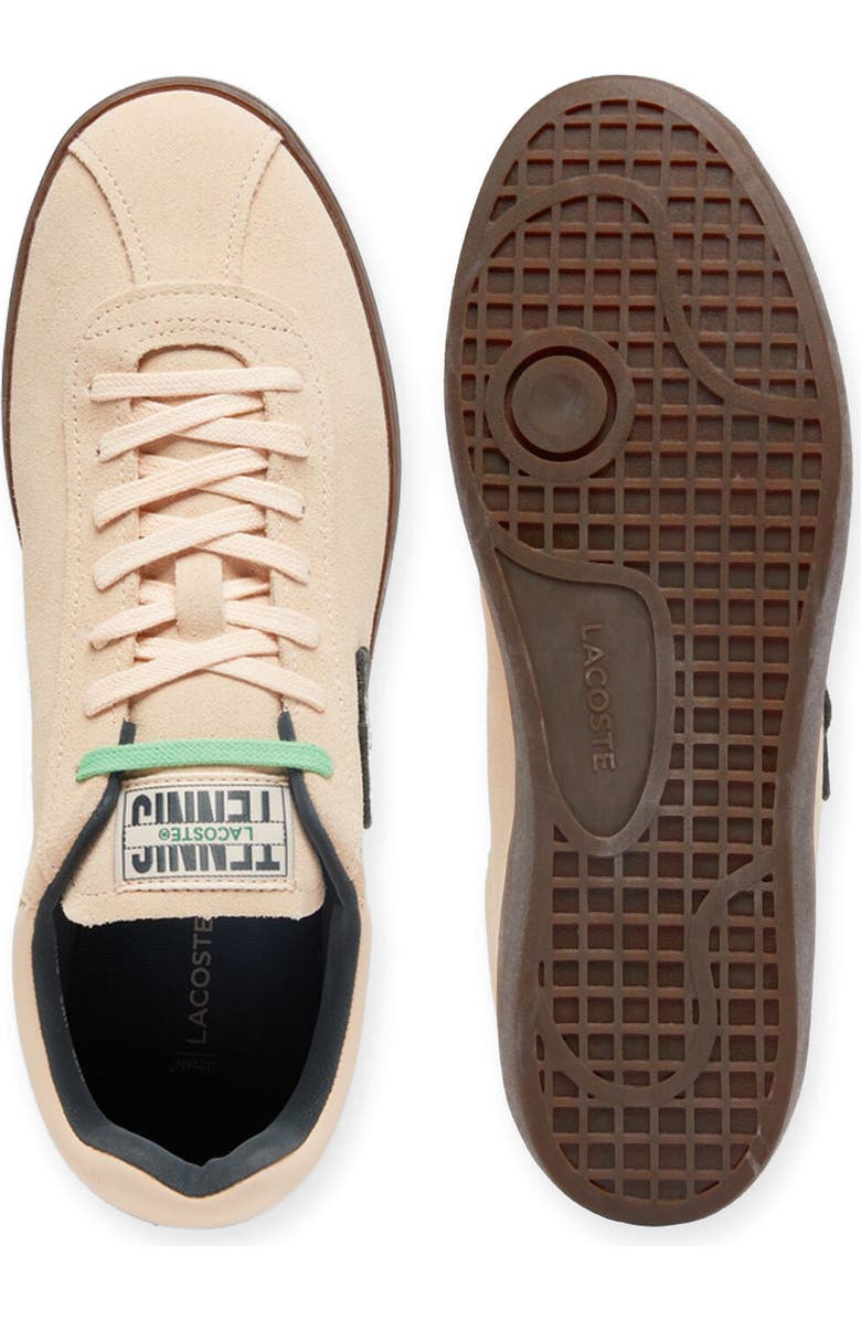 Lacoste Baseshot Sneaker, Alternate, color, Light Pink/ Dark Gum