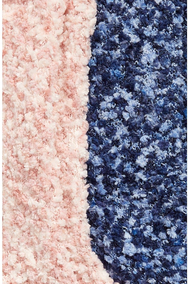 Assorted 2-Pack Cozy Chenille Crew Socks, Alternate, color, NAVY / ROSE TINT
