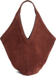 Mansur Gavriel Soft M Suede Hobo Bag