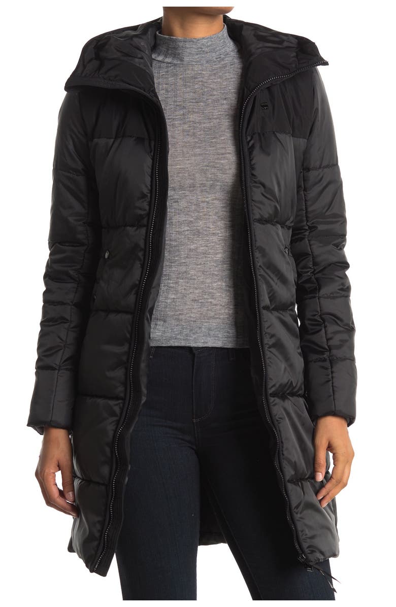 G-Star RAW Quilted Hooded Puffer Jacket, Main, color,