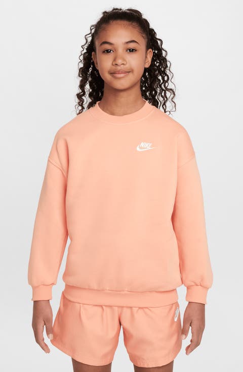 Kids' Sportswear Club Fleece Sweatshirt (Big Kid)