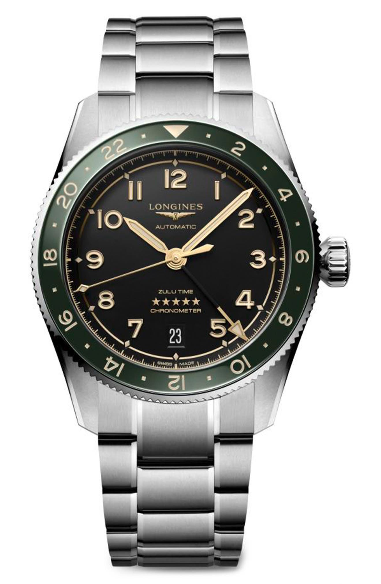 selected SILVER/ANTHRACITE/GREEN