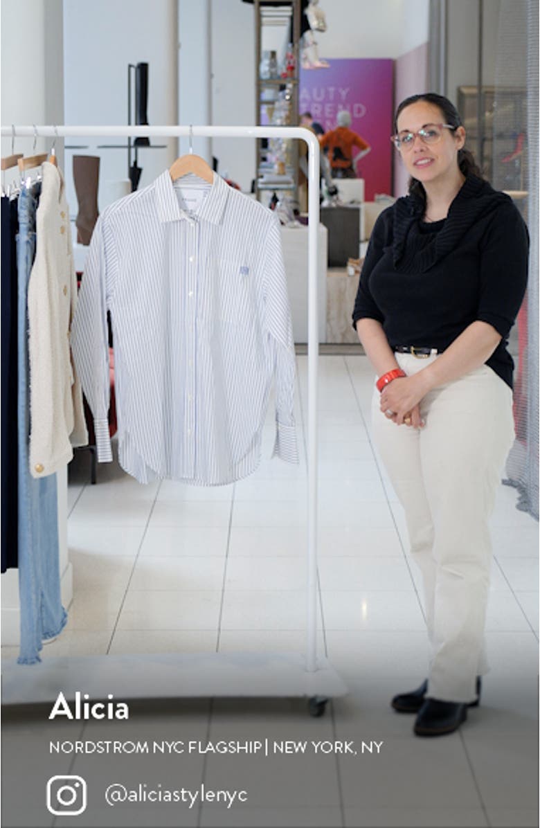 The Oversize Pinstripe Shirt, sales video thumbnail