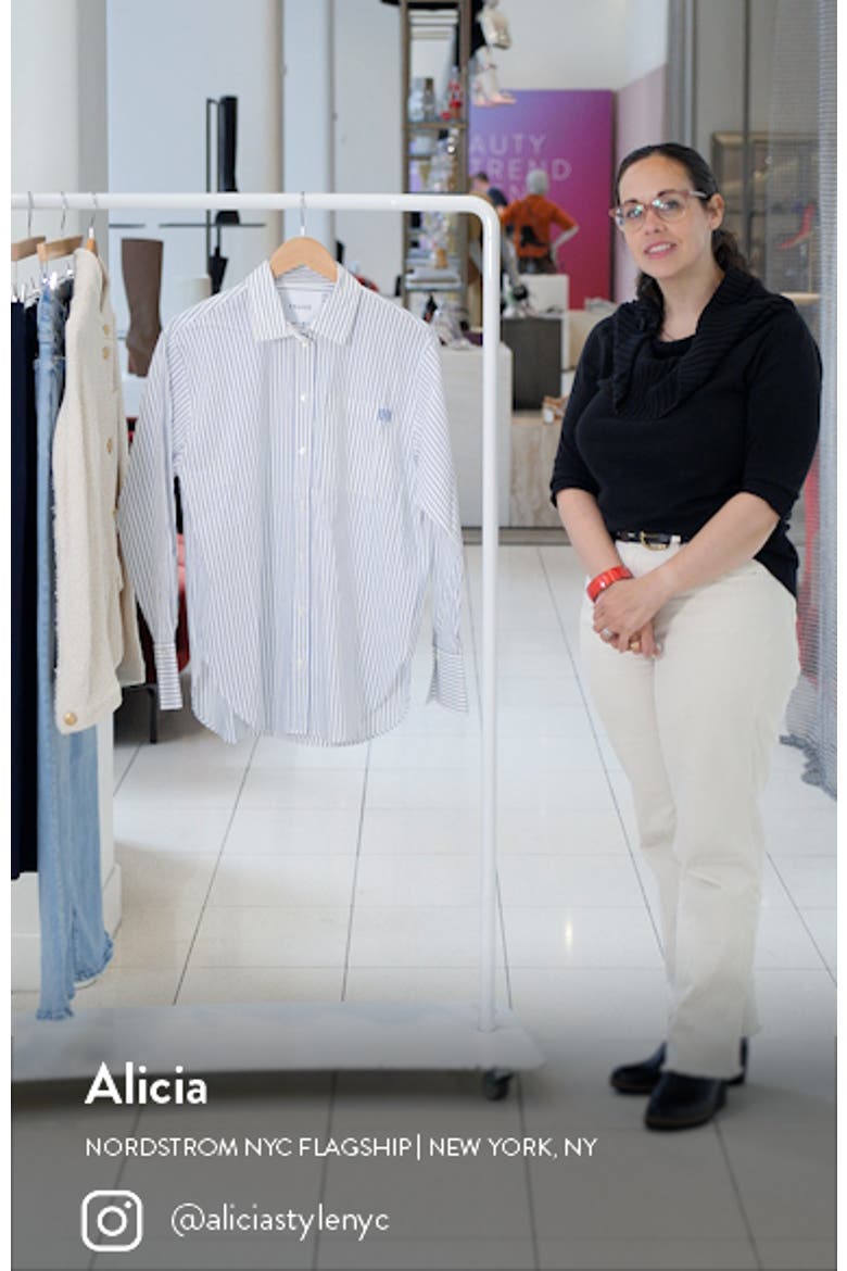 The Oversize Pinstripe Shirt video