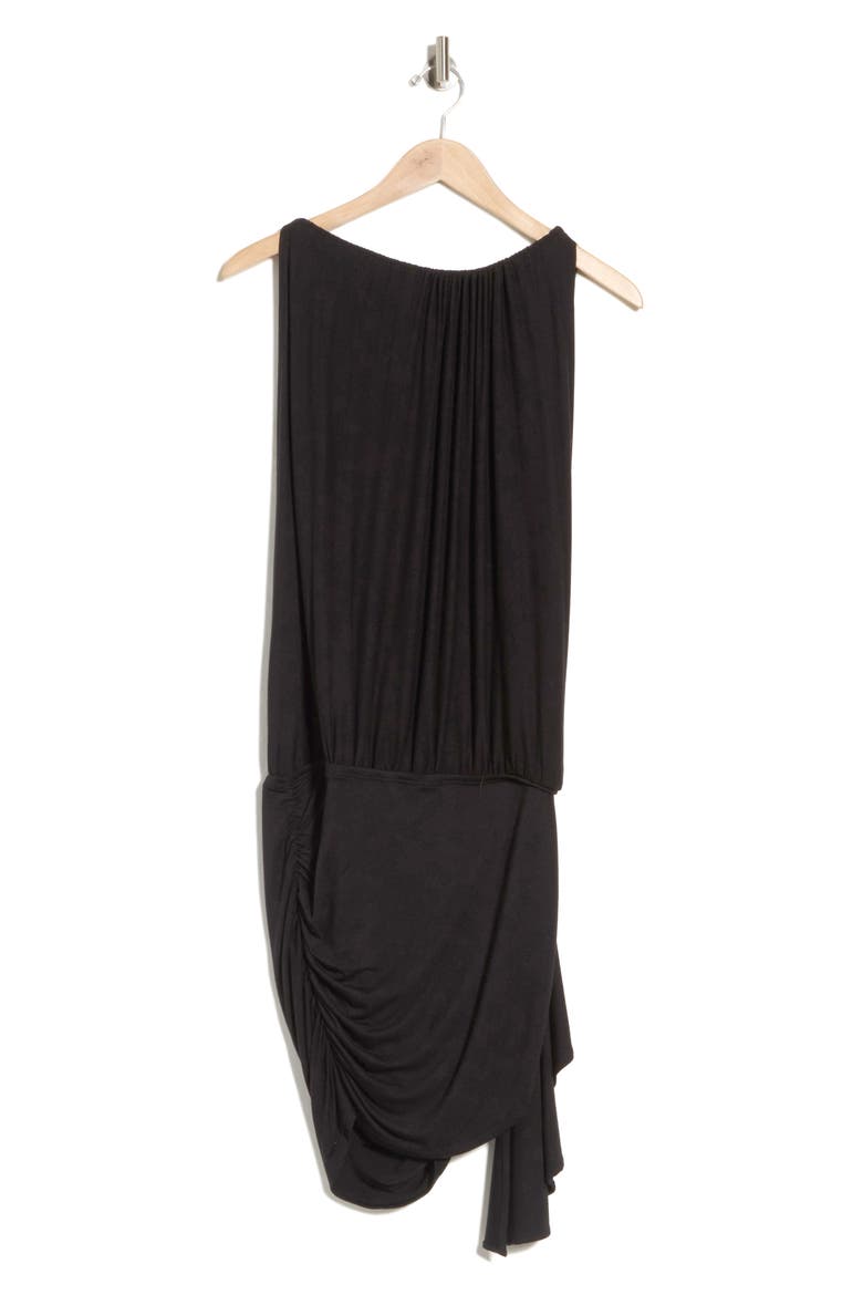 Violetta Minidress, Alternate, color, BLACK