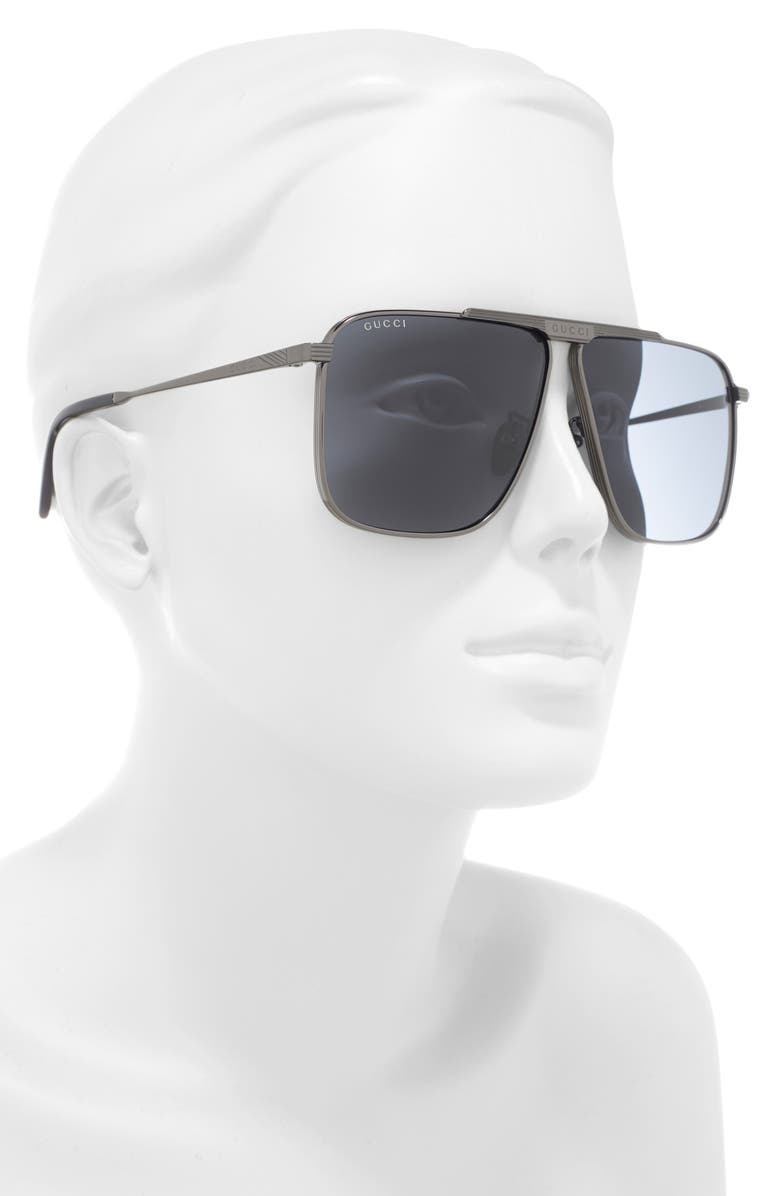 Gucci Aviator Sunglasses, Alternate, color,