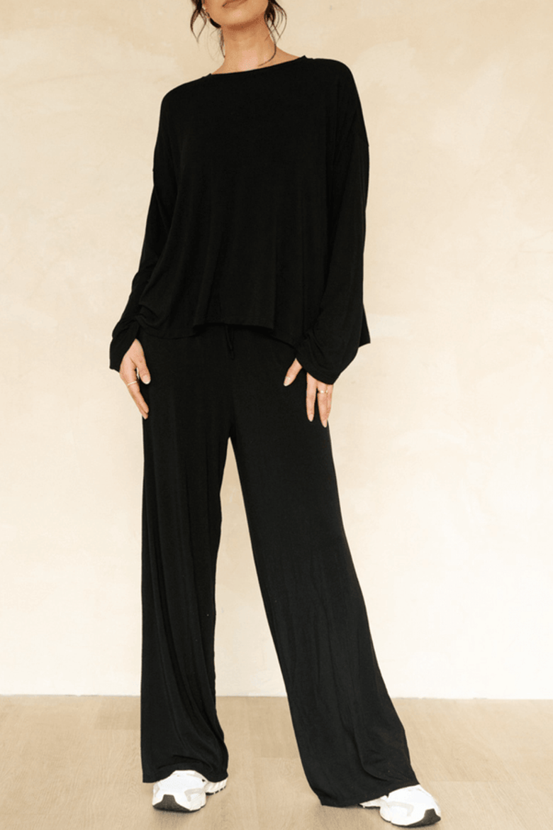 The Cool-Comf Lounge Chill Pant, Alternate, color, Matte Black