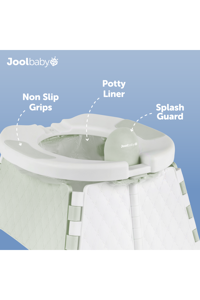 Portable Potty Chair with Travel Bag, Alternate, color, Sage