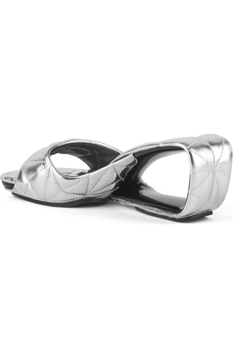 United Nude Mobius Mid Puffy, Alternate, color, Silver Puffy