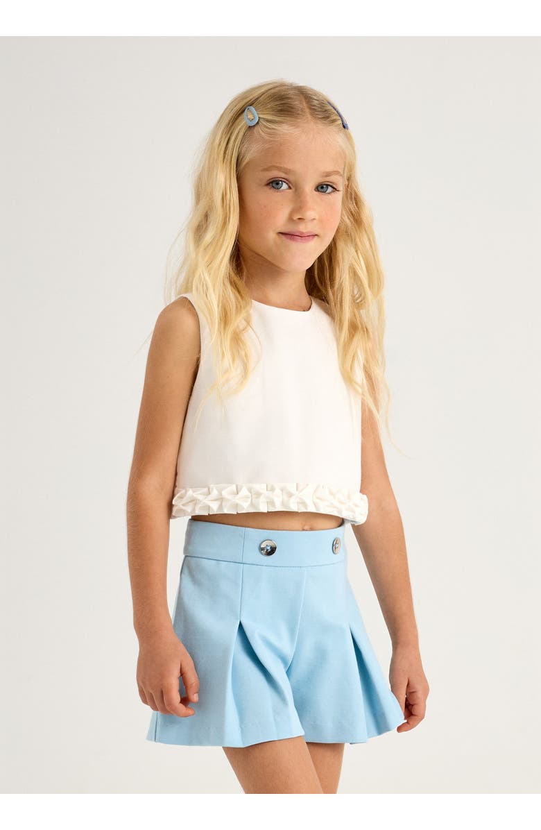 Mayoral Button Shorts, Alternate, color, Blue