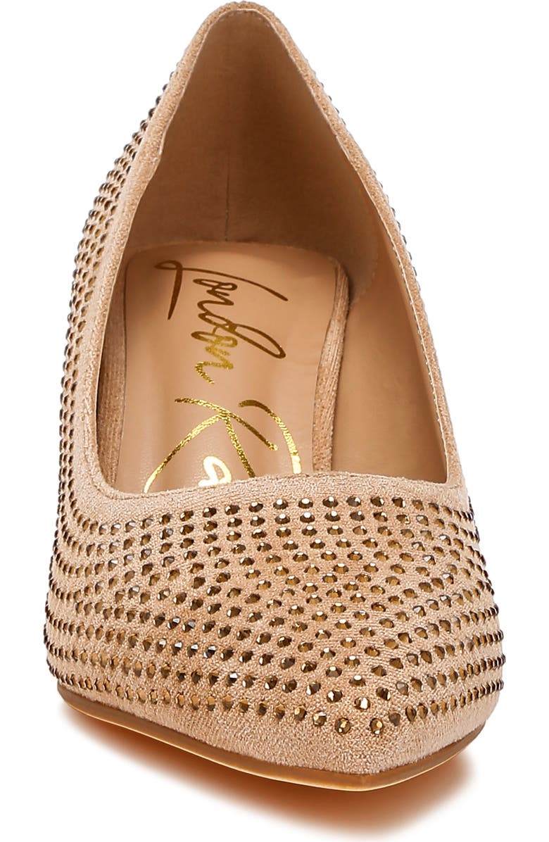 LONDON RAG Caspia Pointed Toe Pump, Alternate, color, Beige