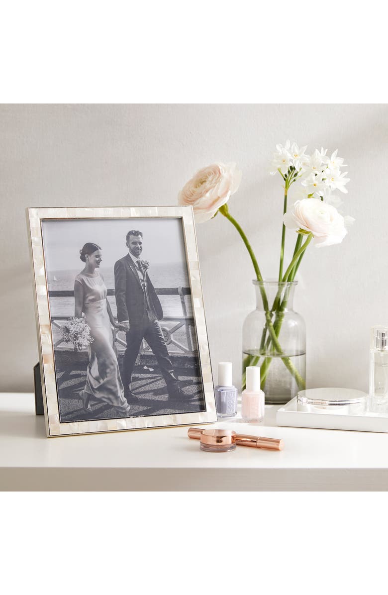 The White Company Mother-of-Pearl Picture Frame, Main, color,