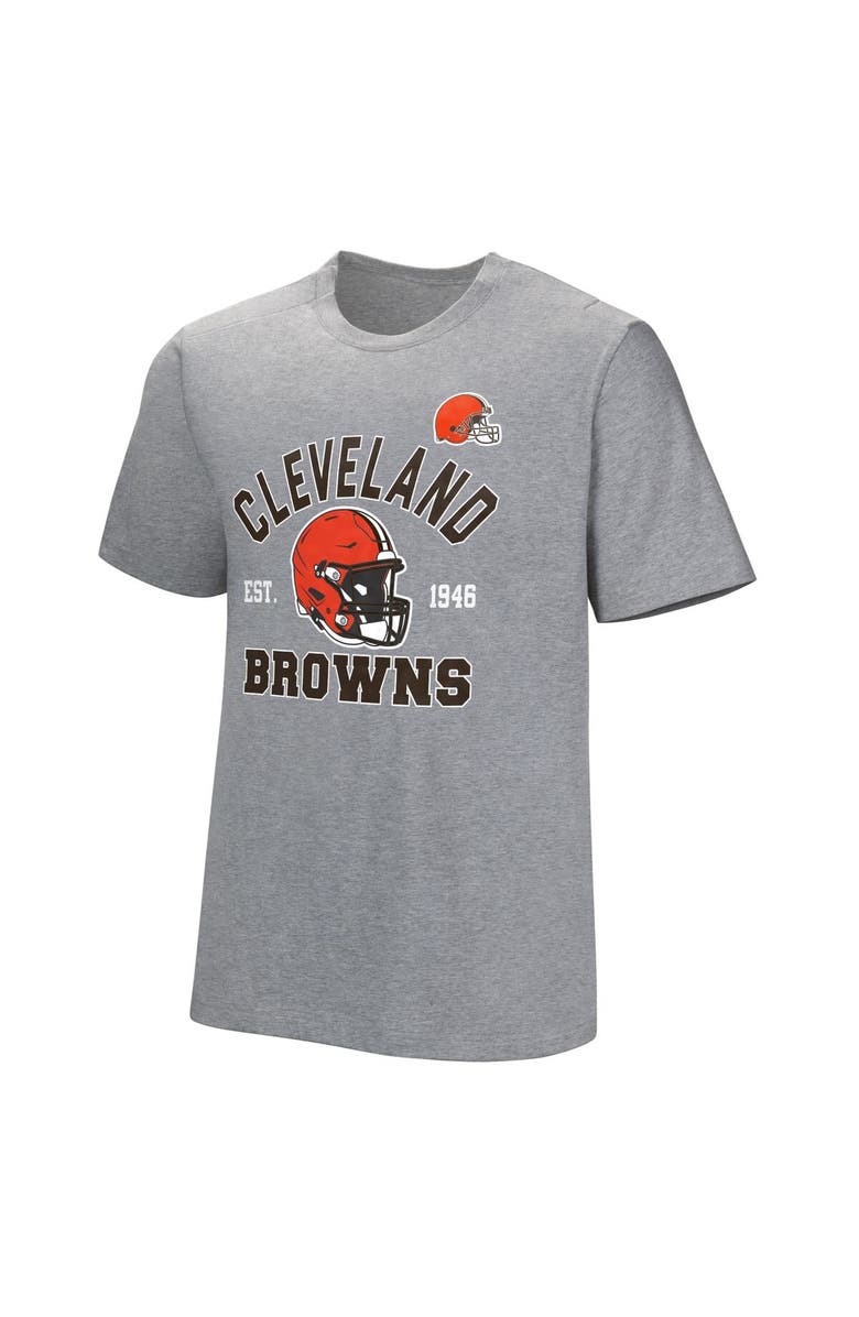 NFL Men's  Gray Cleveland Browns Tackle Adaptive T-Shirt, Alternate, color, Gray
