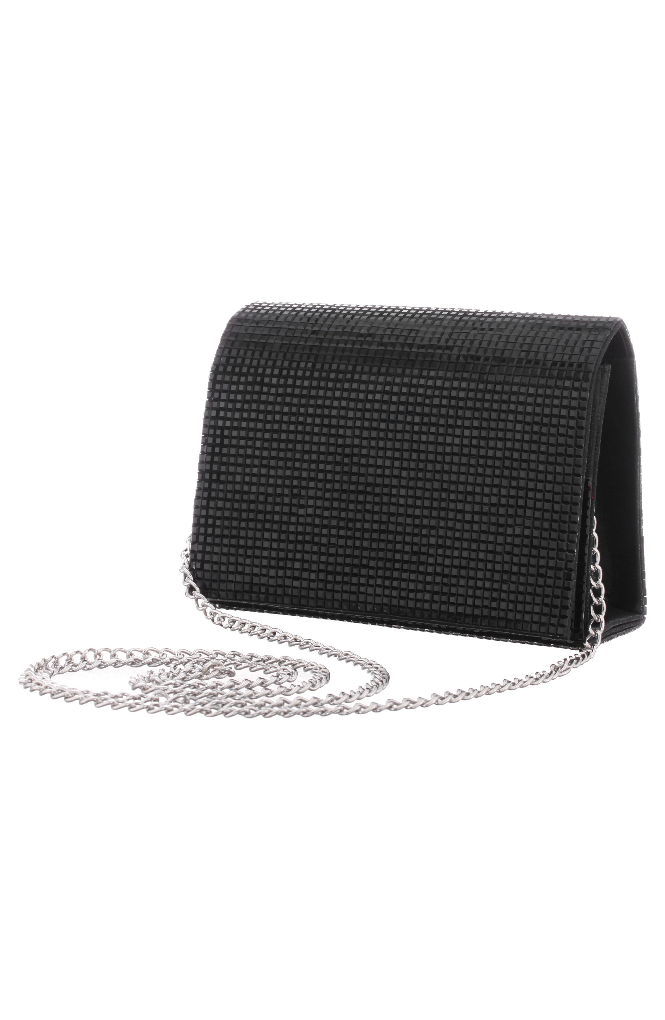 Nina Rhinestone Convertible Clutch, Alternate, color, 