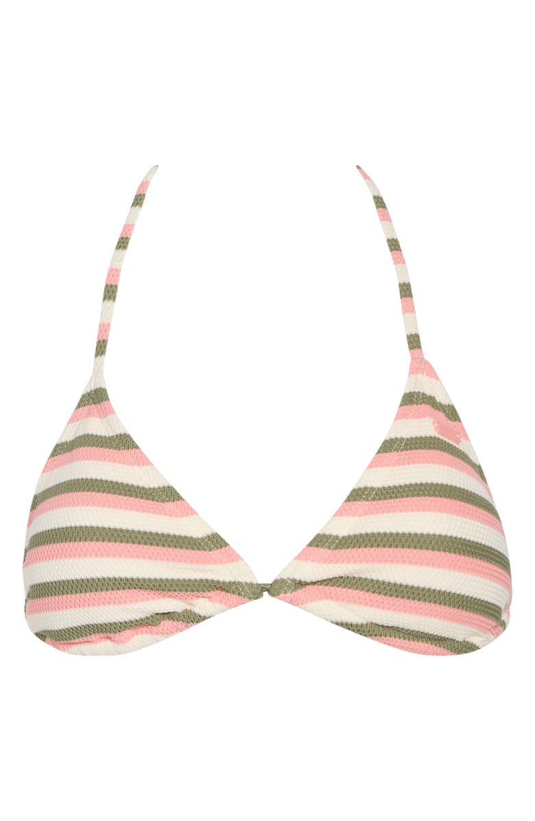 Roxy Saida Tiki Triangle Bikini Top, Alternate, color, 