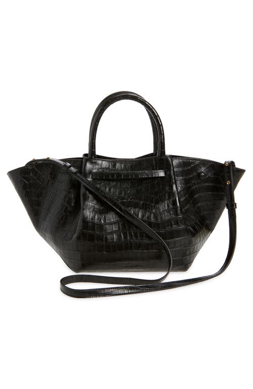 Demellier New York Leather East/west Midi Tote