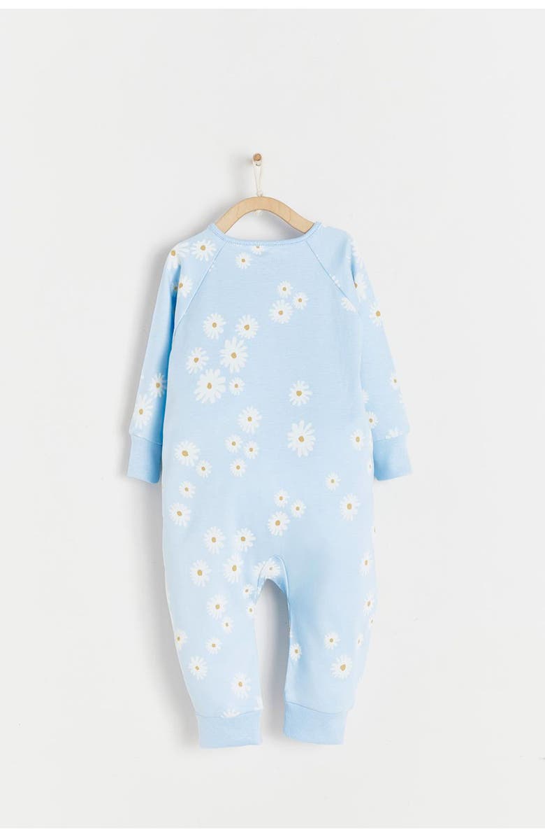 Babycottons Premium Peruvian Pima Cotton Rita Zip One-Piece Pajamas For Infant, Alternate, color, 