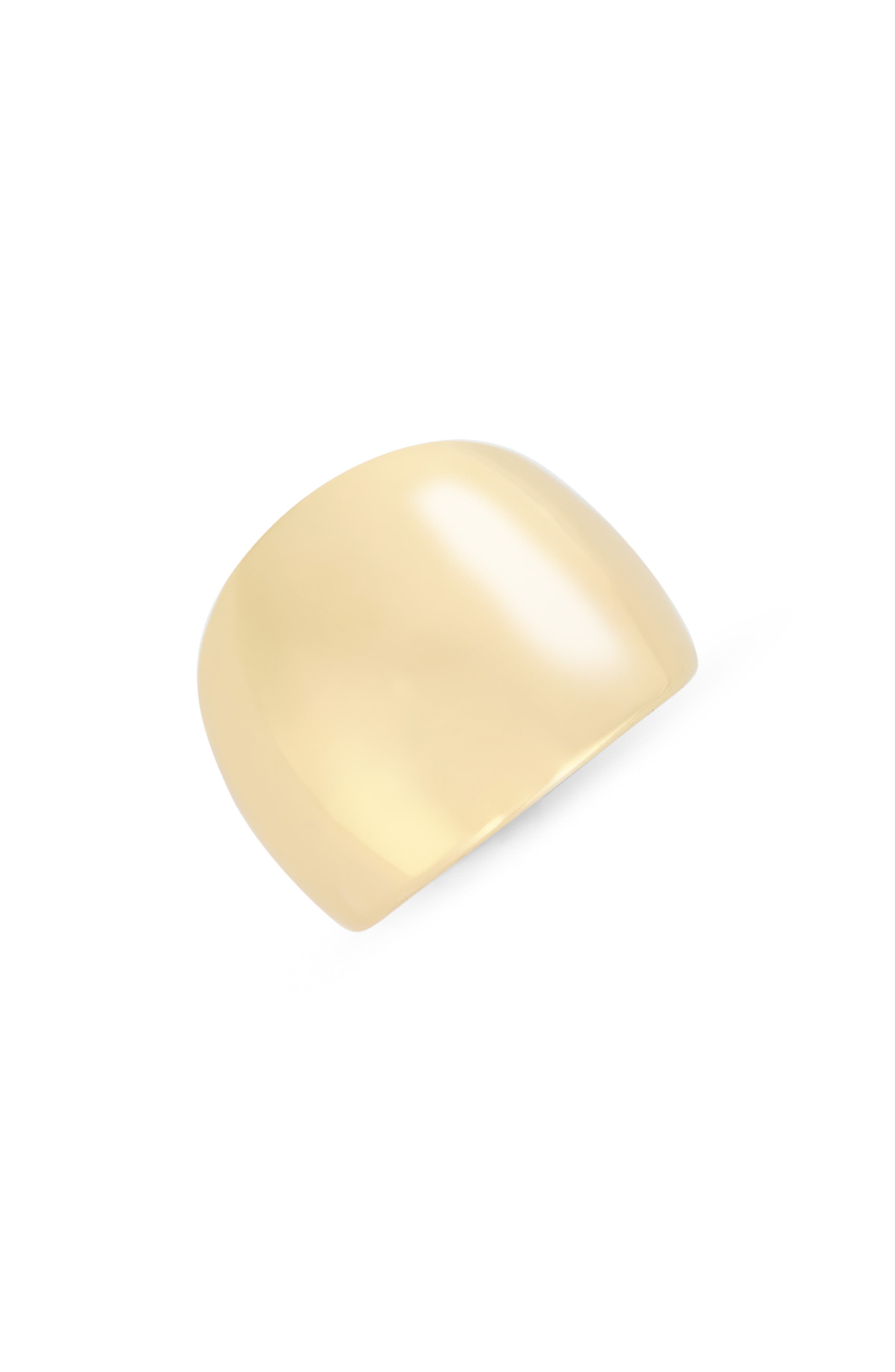 Nordstrom Rack Demi-fine Bold Dome Ring In Burgundy