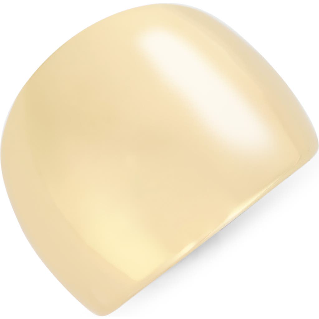 Nordstrom Rack Demi-fine Bold Dome Ring In Gold