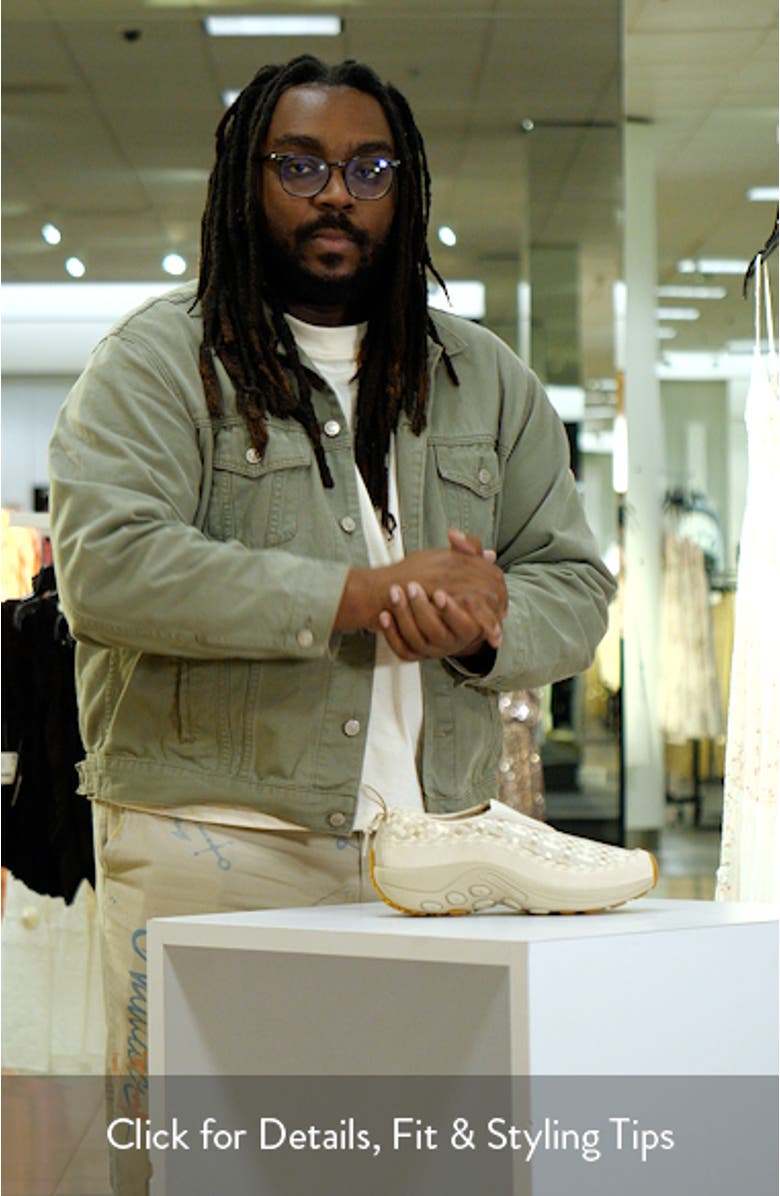 Jungle Moc Toe Woven Slip-On Sneaker, sales video thumbnail