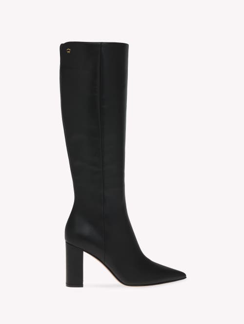 Gianvito Rossi Lyell Boots in Black Calf Leather at Nordstrom, Size 34
