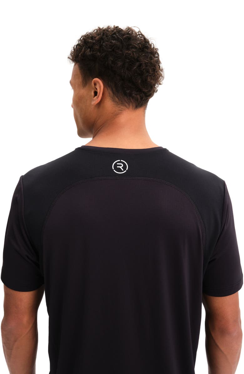 Reflo Hudson Recycled Active T-Shirt, Alternate, color, Black