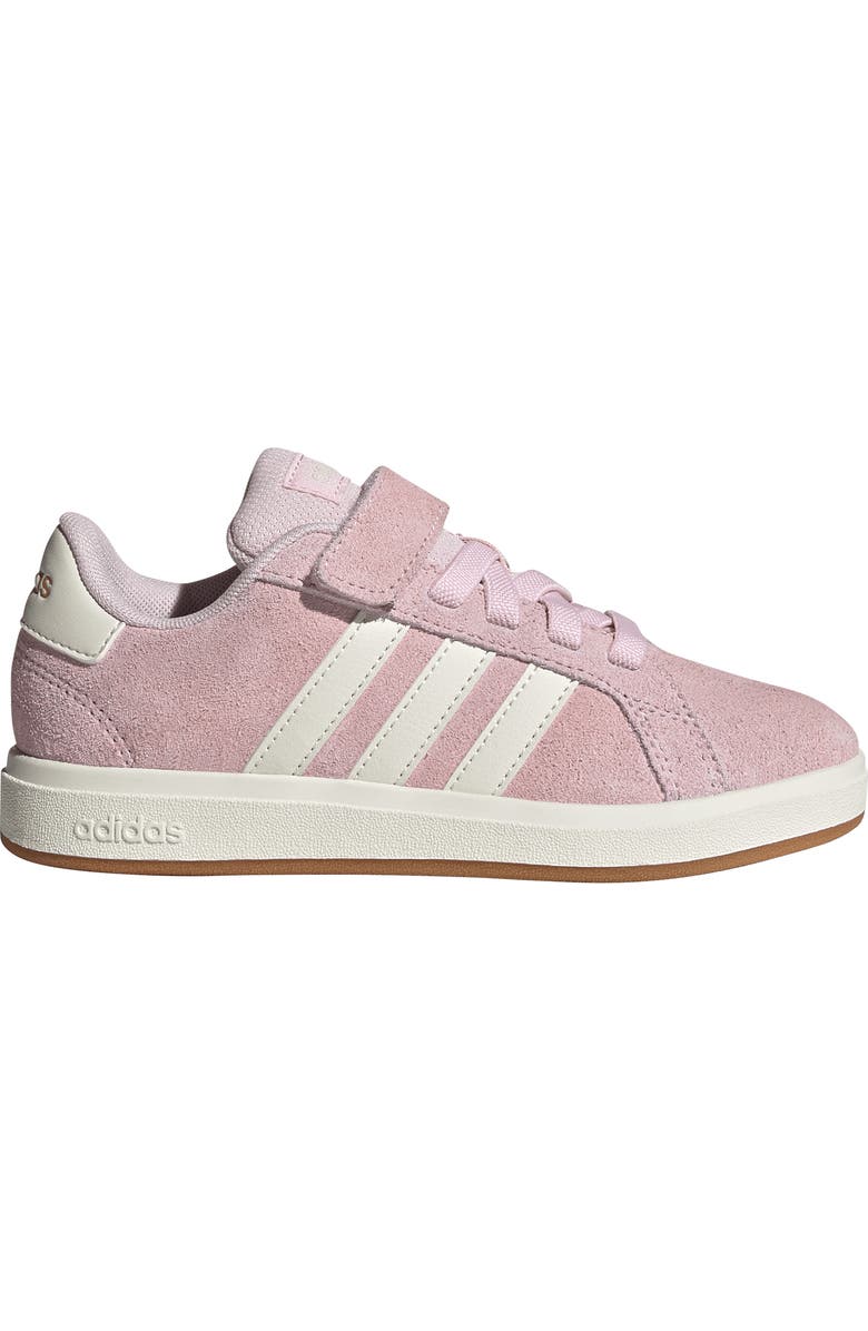 adidas Kids' Grand Court Sneaker, Alternate, color, Clear Pink/ Off White/ Gum