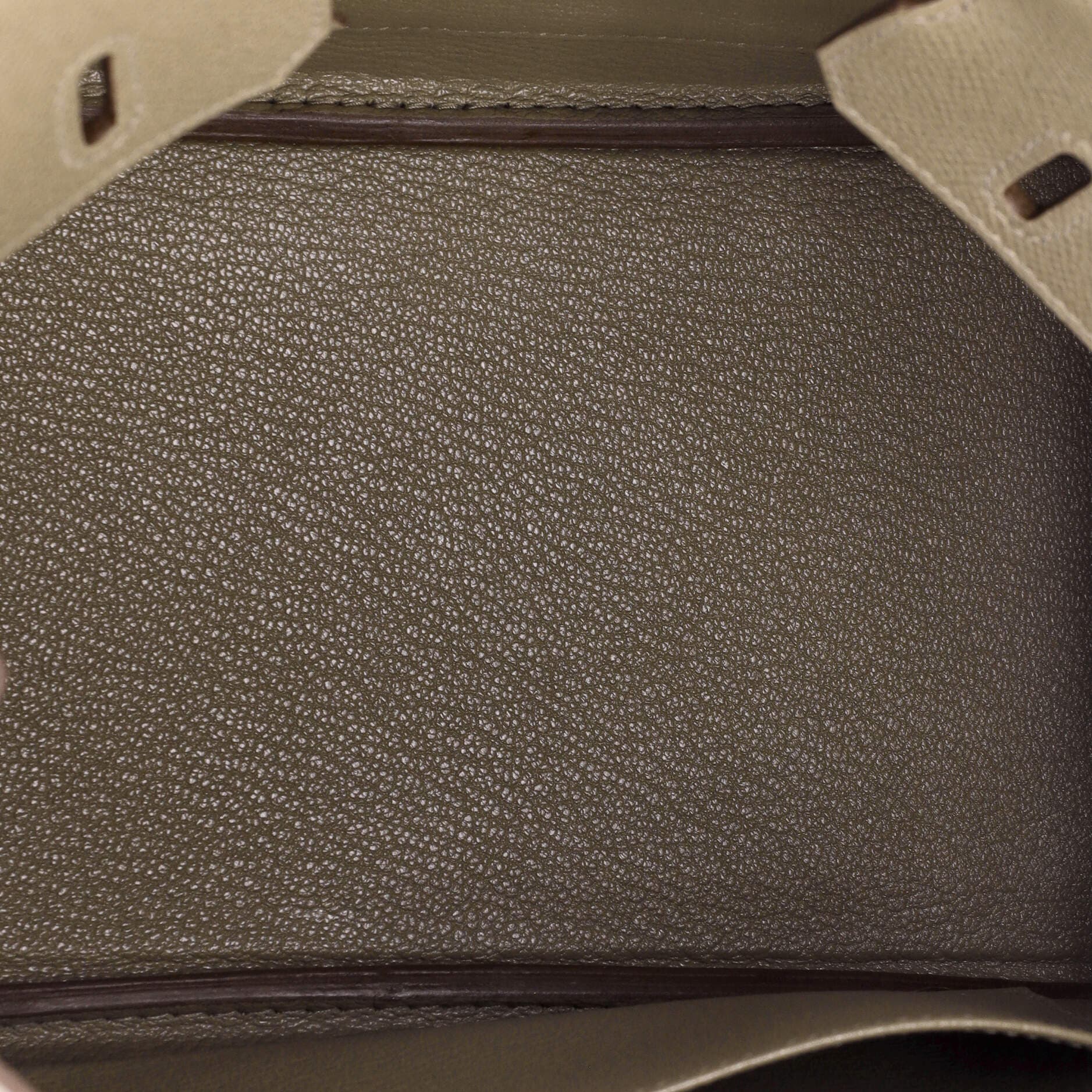 Pre-Owned Hermes Birkin Handbag Tricolor Epsom with Palladium Hardware 25, Alternate, color, 