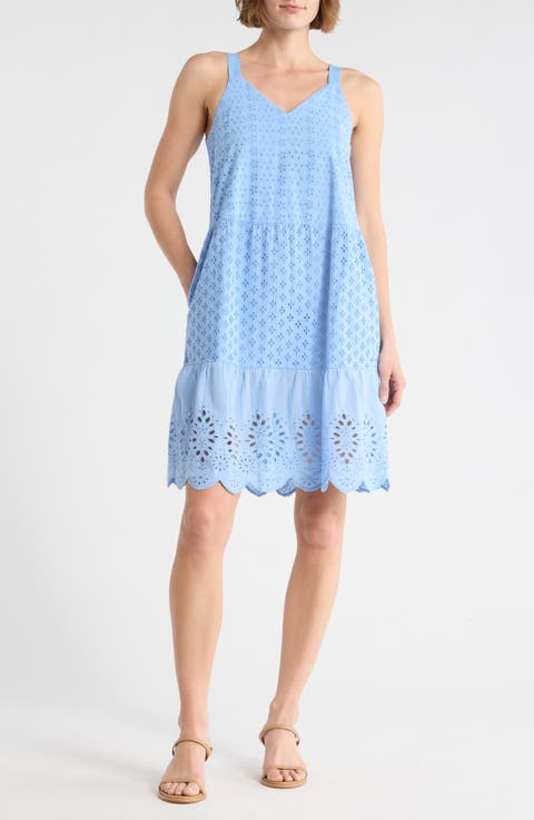 Napa Cotton Eyelet Sundress