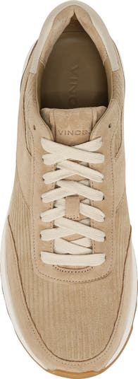Edric Corduroy Textured Suede Sneaker