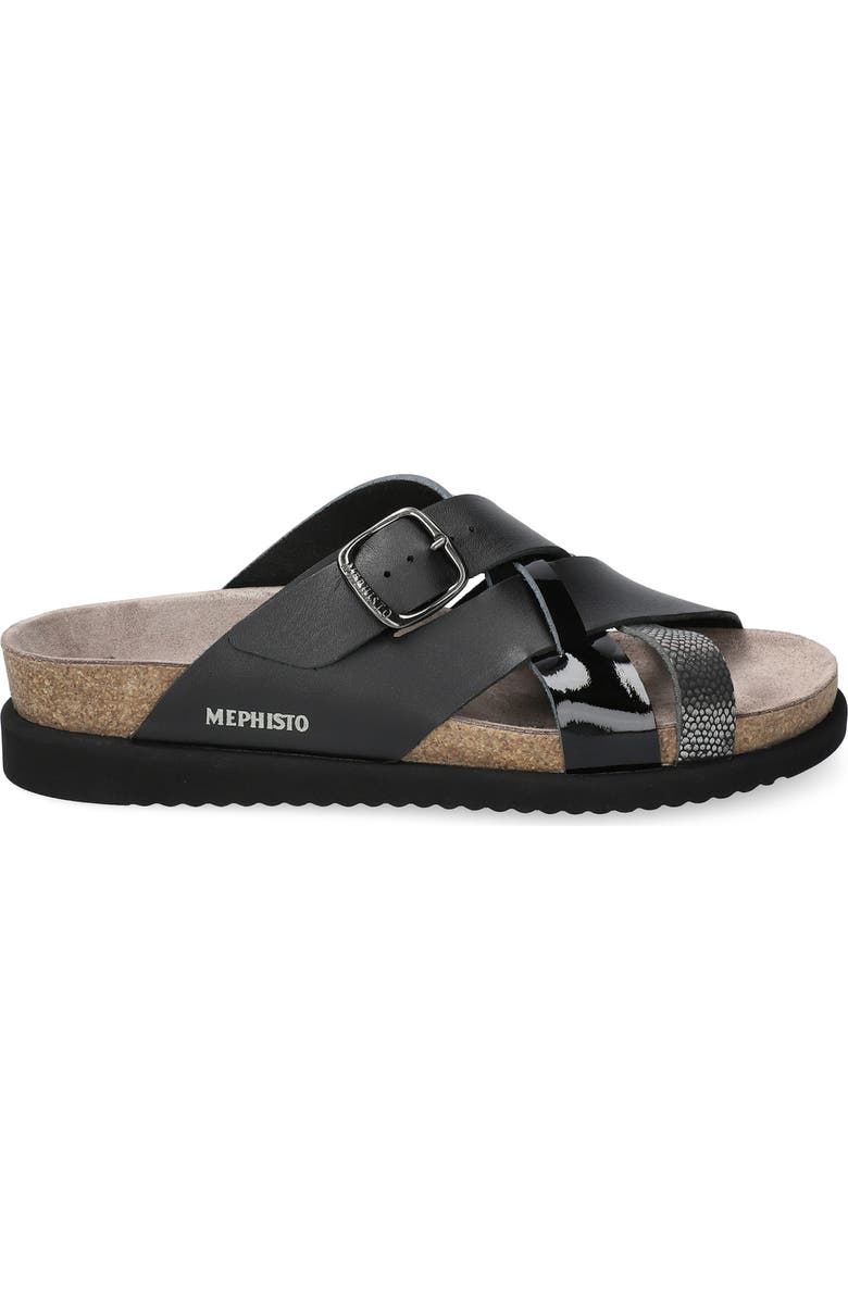 Mephisto Hida Slide Sandal, Alternate, color, Grey