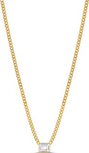 SHYMI Fancy Bezel Pendant Necklace