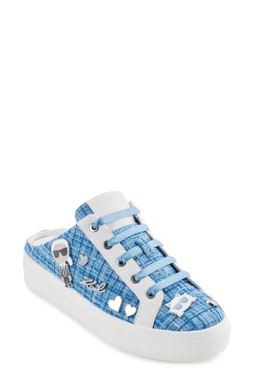 Karl Lagerfeld Cambria Platform Sneaker In Cornflower