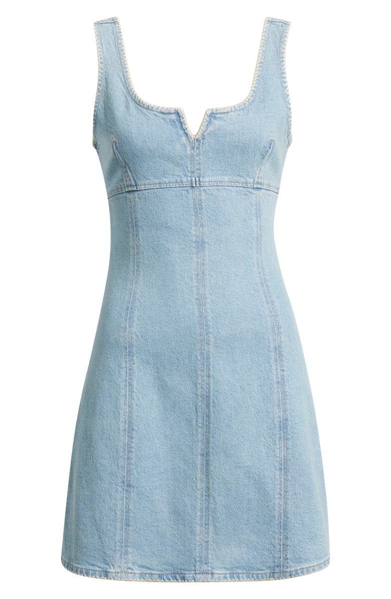 Cove Sleeveless Denim Minidress