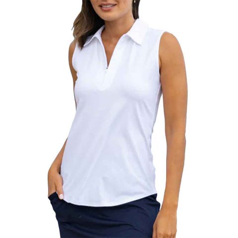 Sleeveless Womens Golf Polo