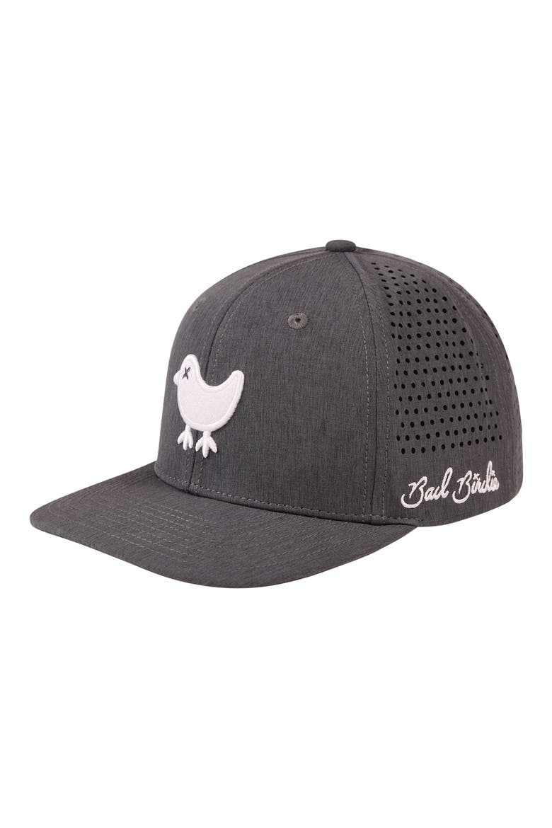 Birdie Logo Baseball Cap, Alternate, color, DARK HEATHER
