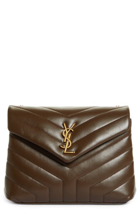 Small Loulou Chain Leather Shoulder Bag