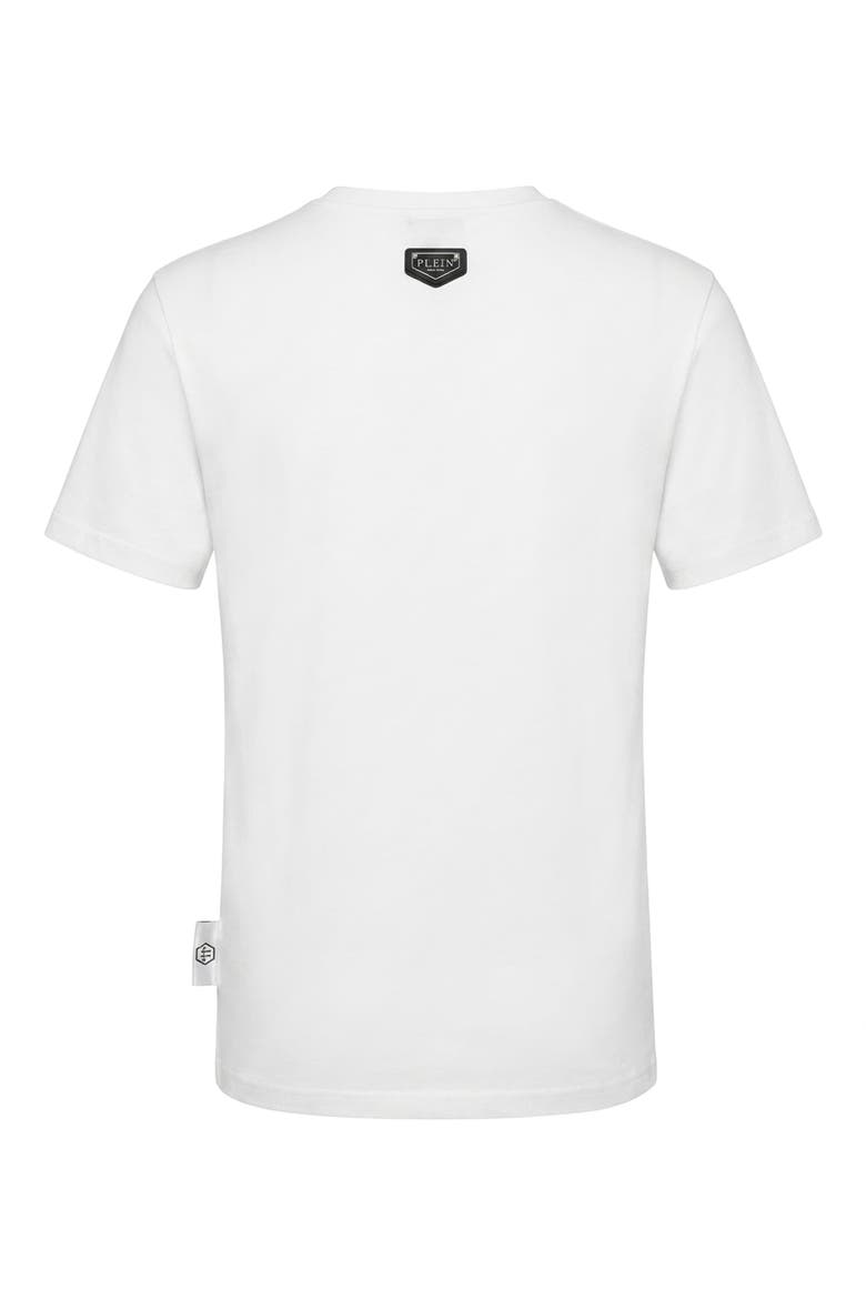 Jersey T-Shirt Bulldog Plein Boys Men, Alternate, color, white