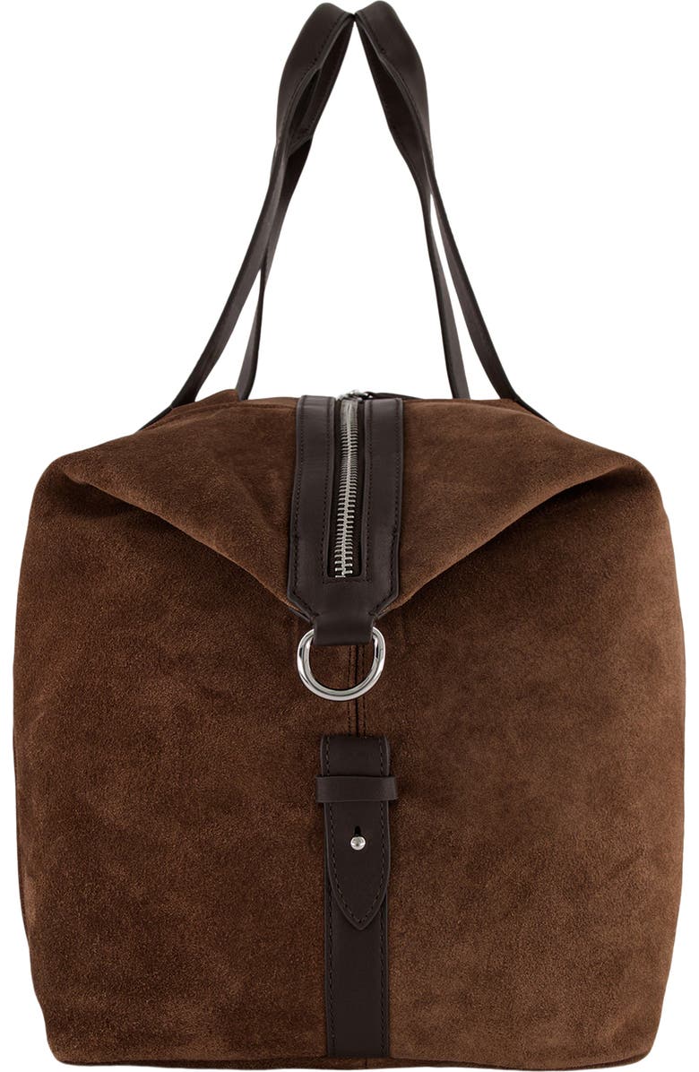 Vince Westmore Leather Duffle Bag, Alternate, color, Chocolate