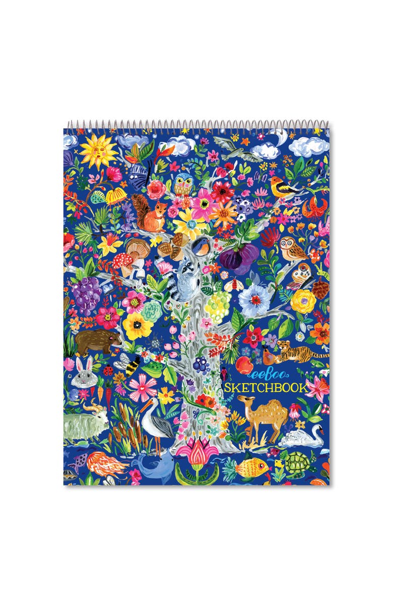 eeBoo Tree of Life 60 Page Sketchbook, Alternate, color, 