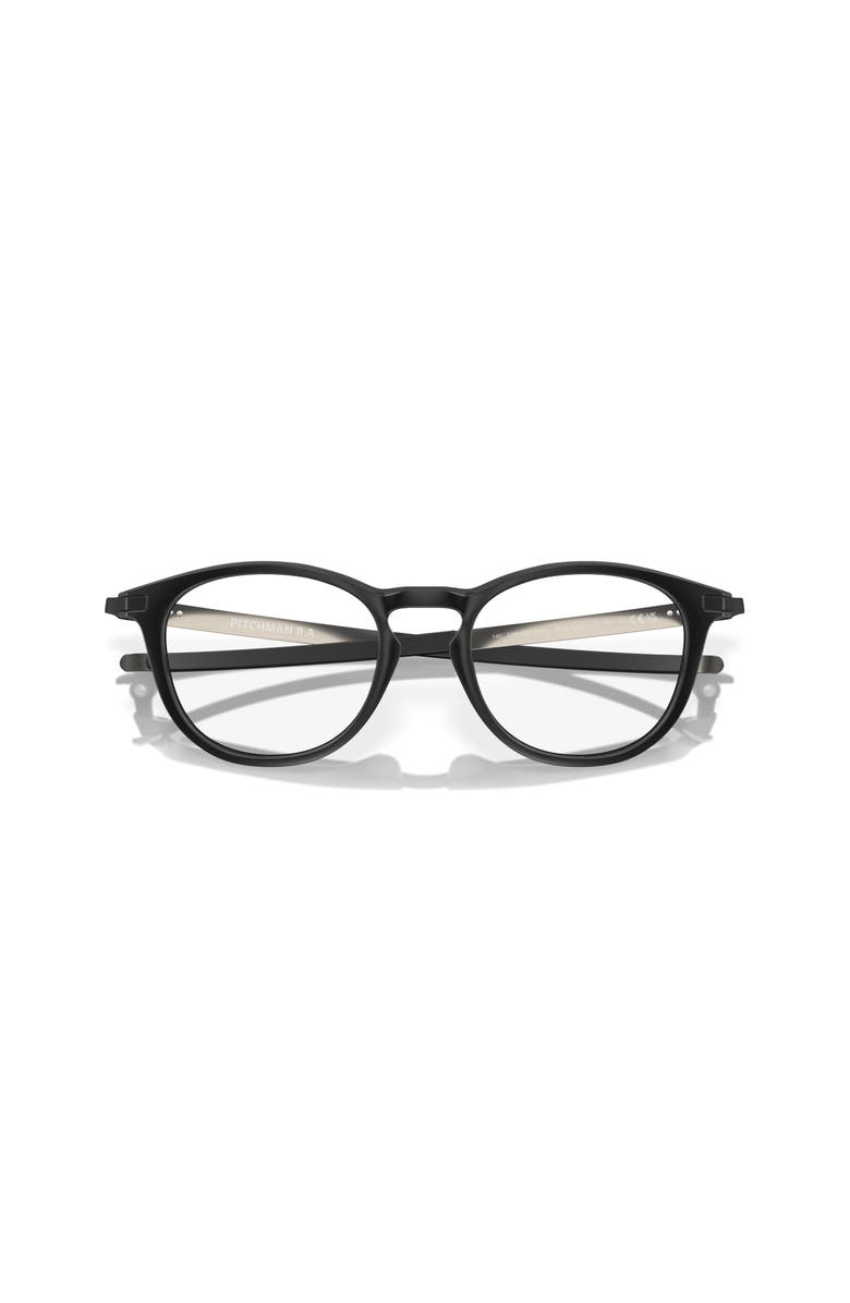 Oakley 50mm Round optical glasses, Alternate, color, Black